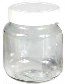 Empty jar with lid. 800ml Cream + Powder
