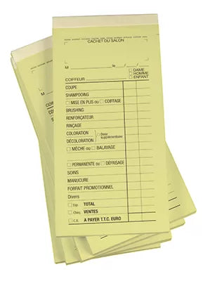 Chem.Ssn°Yellow Block 10Coif Notebooks X50Sheets
