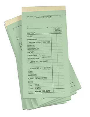 Chem.Ssn°Green Block 10Coif Notebooks X50File