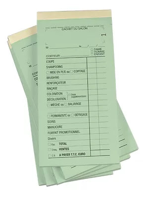 Block Chim.Avn°Vert 10Coif Notebooks 50Fich