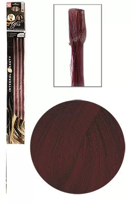 Mèchexnat Gluch 45cm x 12 Chocolate-Mahogany