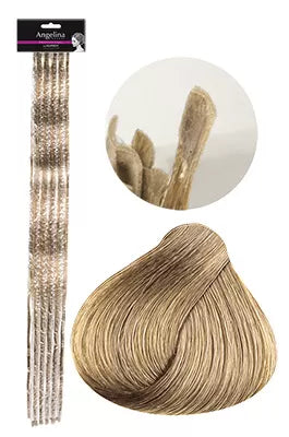 Natural Hair Extensions 35cm x 20 Very Light Blonde