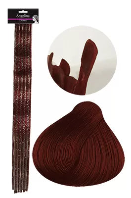 Natural Hair Extensions 55cm x 20 Red Blonde 766