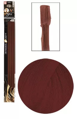 Natural Hair Extensions with Glue 80cm x 12 Red 118