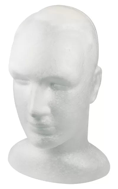 White Cesar Polystyrene Head
