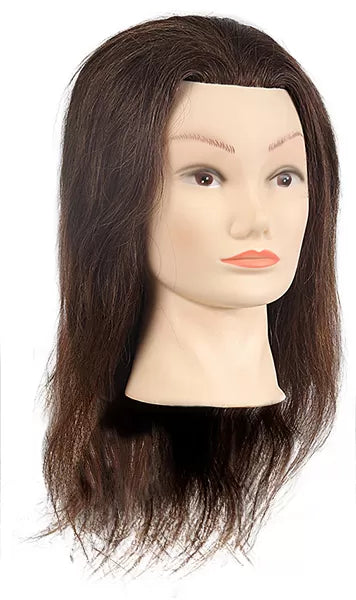 SUNY natural hair study head 40/45cm color 6