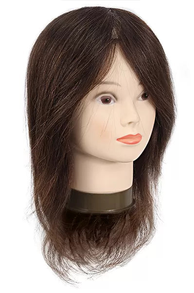 JESSY Study Head - Natural Brown Hair 30/35 cm