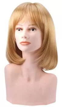 Clara Mid-Length Light Golden Blonde Wig 9.3" (30cm)