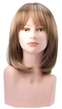 Clara Mid-Length Wig, Golden Blonde + Platinum (30cm)
