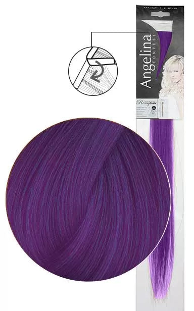 Ag-Ct Remyhair Purple Hair Extensions 4x45cm Skinyx2
