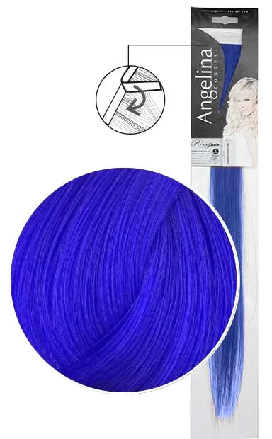 Skinyx2 Ag-Ct Remyhair Blue Hair Extensions 4x45cm