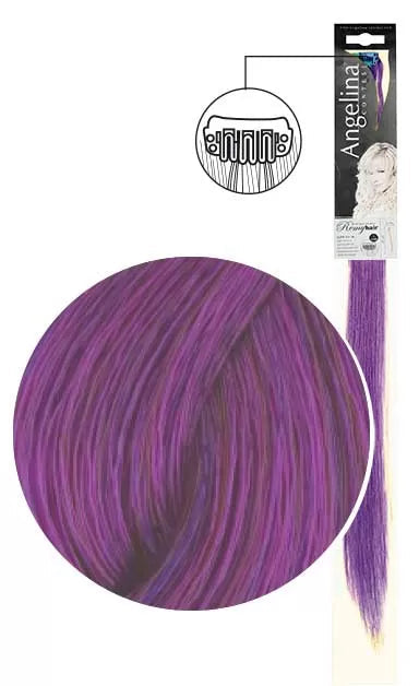 Ag-Ct Remyhair Clip-in Hair Extension, Purple, 3cm x 45cm (x1)