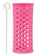 Big Rolling Holes Pink 28mm Longx10