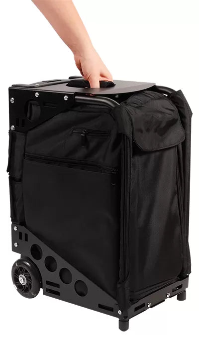 Black rolling tool case seat case 50x25x33