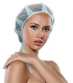 Beanie with Elastic Zipper, Eco Blue Model