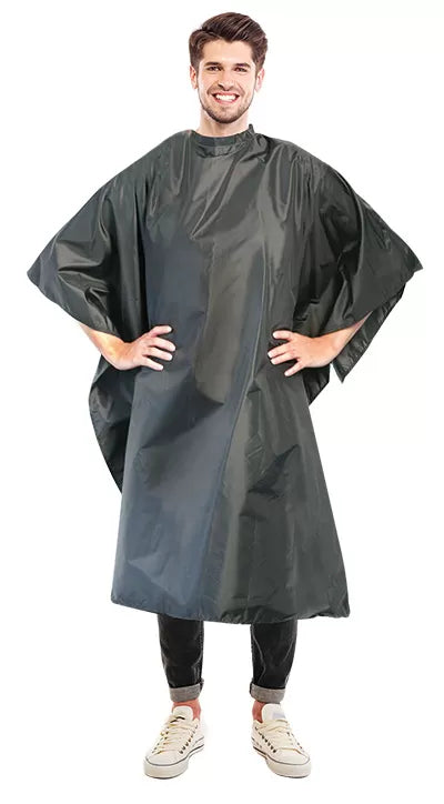 Maxi-Cape Chany Black Nylon 125X135Cm