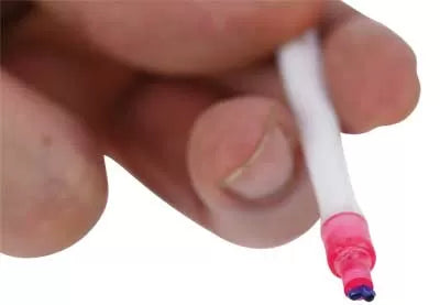 Ruby Rhinestone Pick-Up Pen