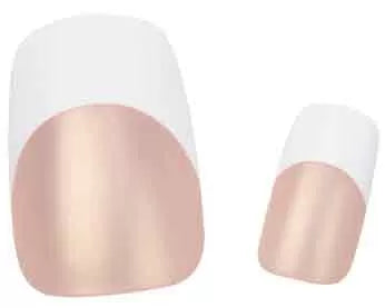 False Nails French Beige 24 Av Glue