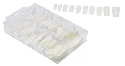 Faux Ongl.Cleopatre Boitex100 Assor.Blanc