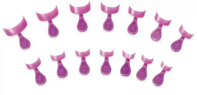 False Nail. French Purple Tip Box of 140 Assorted.