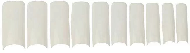 Capsulpro T0 Luna False Nails X50 13X31mm Natural