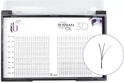 Extens.Russe-3D.Ex-Cil-C Silk 10mm x160