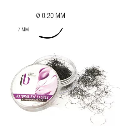 Extens.Mono Fx Cil-B Silk T-7Mm D-0.20 Bt-1Gr