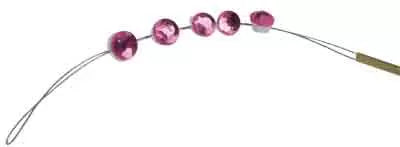 Diamond-Hair Rose 5X5 Perl.Chev.