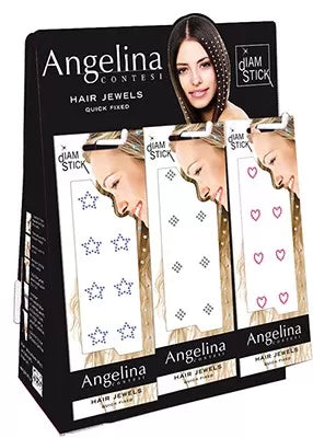 Hair ornaments 48 cards