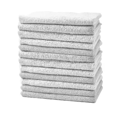 White manicure towels 30x50cm x12