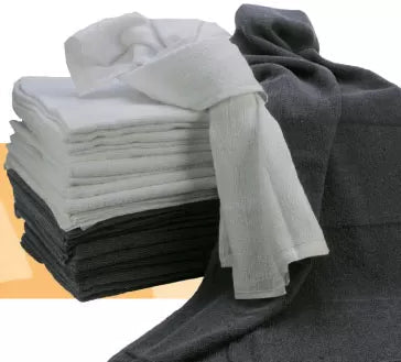White microfiber towels (50x90cm) x12