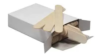 Wax Spatulas - Large, 150 x 17 mm, Pack of 100