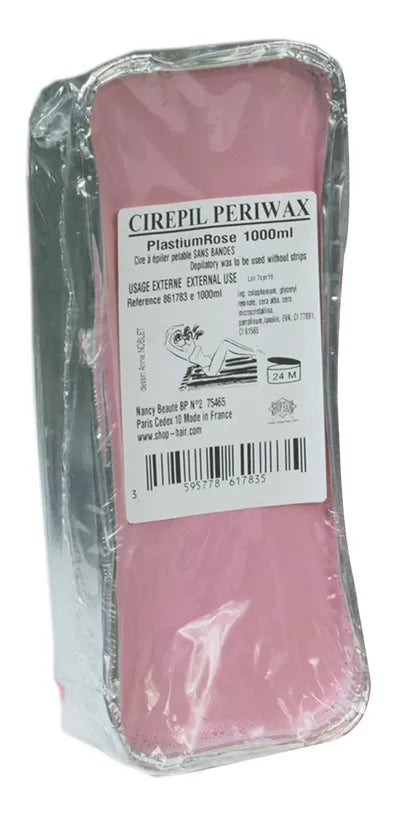 Cire-epilation Periwax Plastium rose pain Kg