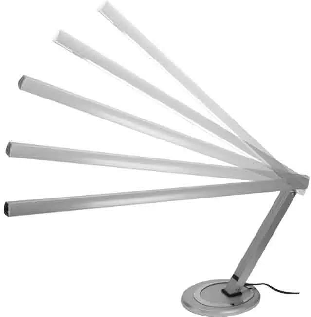 Lidia neon manicure lamp with table base