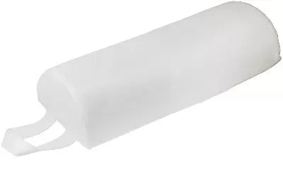 Esth White Milok Half-Round Cushion 35cm