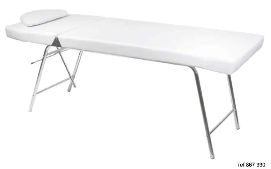 Esthe Florida White Bed with Cushion and Toilet Paper Holder