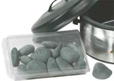 4-5KG BLACK MASSAGE PEBBLE 60/90