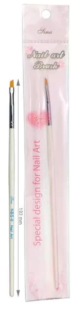 IB Angled Acrylic False Nail Brush