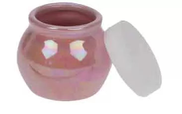 Porcelain Pot with Lid - IB