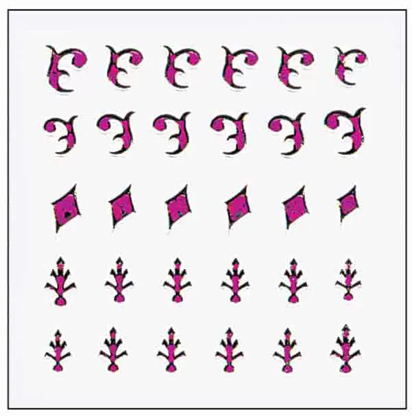 Nail Decor Golred Picto Xst117 - IB