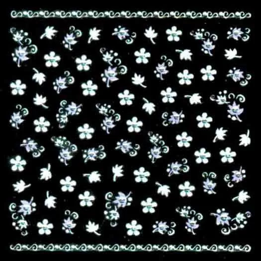 Nail Art Color Flowers Xts169 - IB