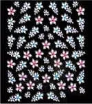Nail Art Colors Flowers M-15 - IB