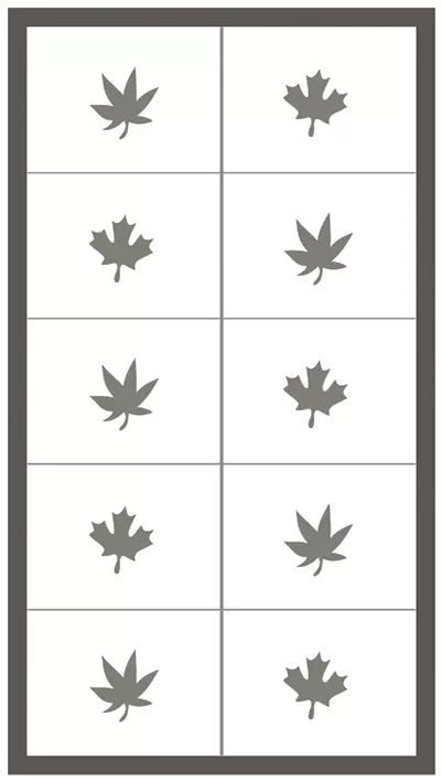 Nail Art Stencil Transfer Sheet - 2