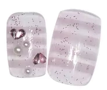 X24 Star Pink False Nails - IB