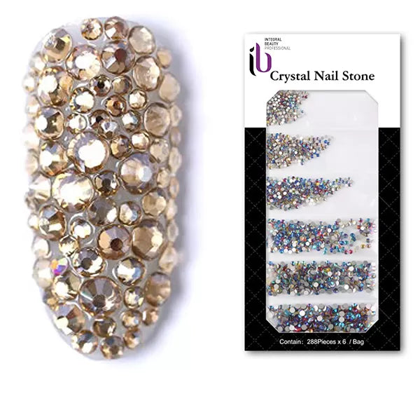 Diam Decor Nail 6 Sizes x288 GOLD