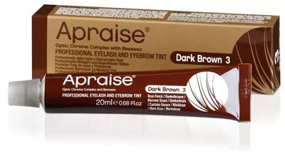 APRAISE Eyelash Tint - Dark Brown No. 3, 20 ml Tube