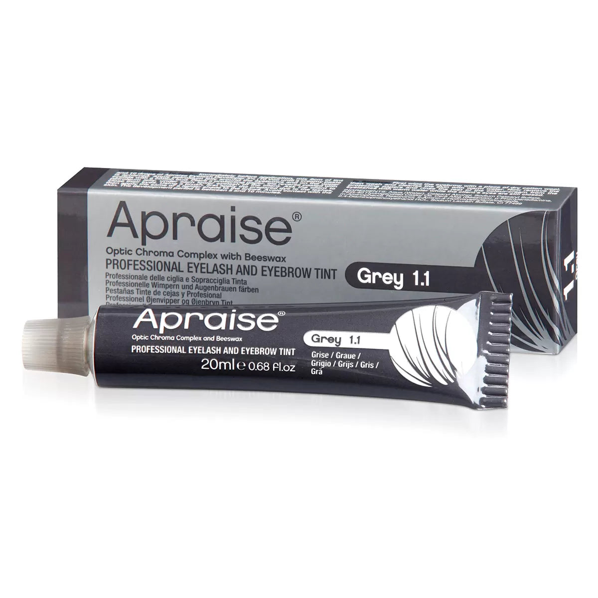 APRAISE Eyelash Tint - Grey No. 11, 20 ml Tube