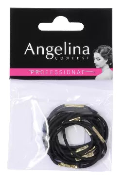 Medium Ponynail Black Elastic Sleeve x10 (35mm)
