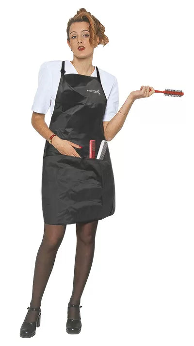 Black dyed apron - FORMULA PRO