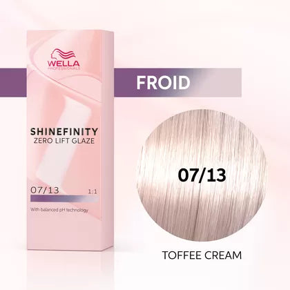 Shinefinity Hair Color 07/13 Toffee Cream (60ml)